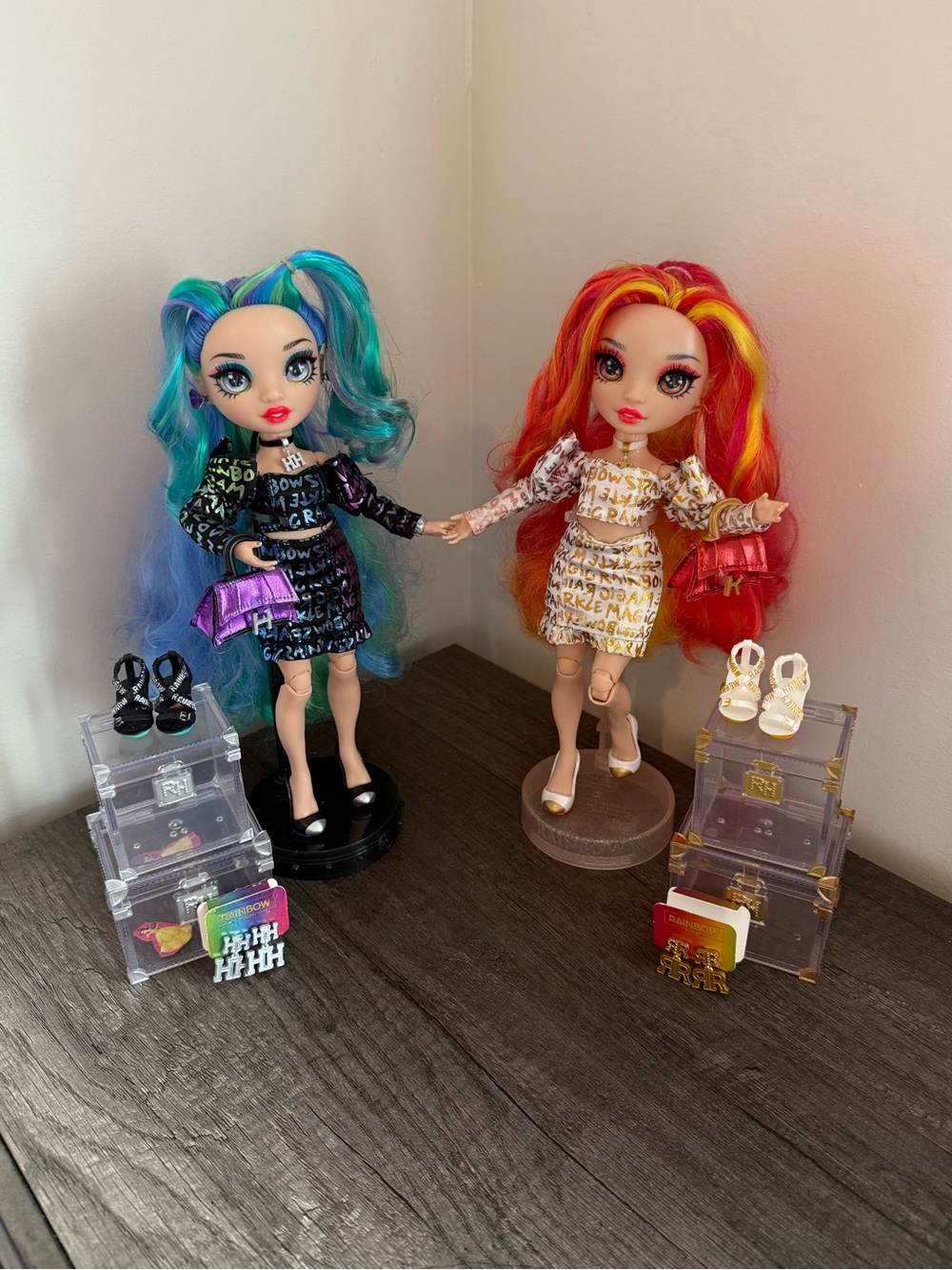 Rainbow High Special Edition Twins - Laurel & Holly De'Vious Set